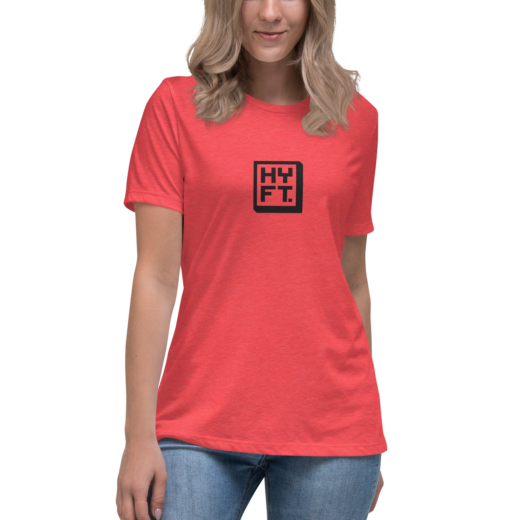 Hoye Fit Boxed Logo - Light Shirts Black Print